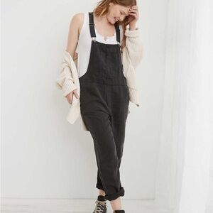 AERIE Twill Straight Leg Overals